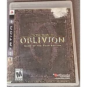 The Elder Scrolls IV Oblivion GOTY PS3 Sony PlayStation 3 Game GUC